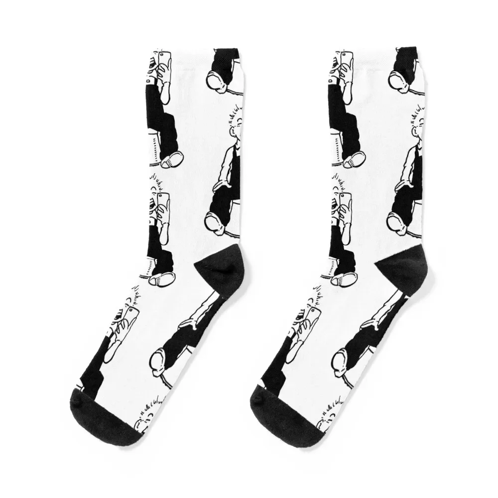 

Oor Wullie Selfie Socks essential Sports basketball new in's Socks For Women Men's