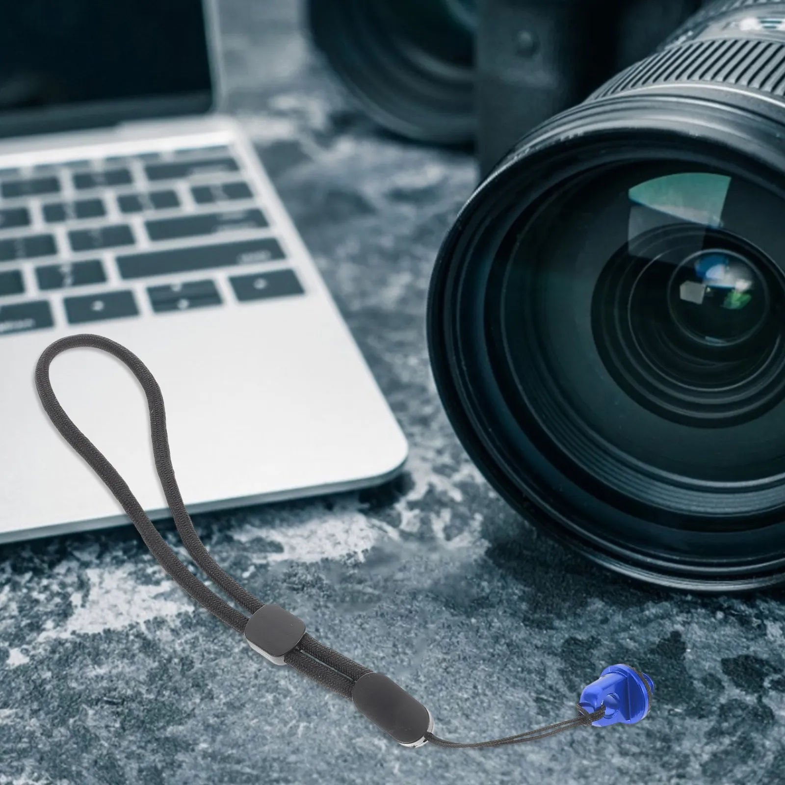 1세트 카메라 스크류 스트랩(금속 마운트 포함) DSLR 액션 카메라 손목 끈 야외 모험 여행 보안 고정 액세서리