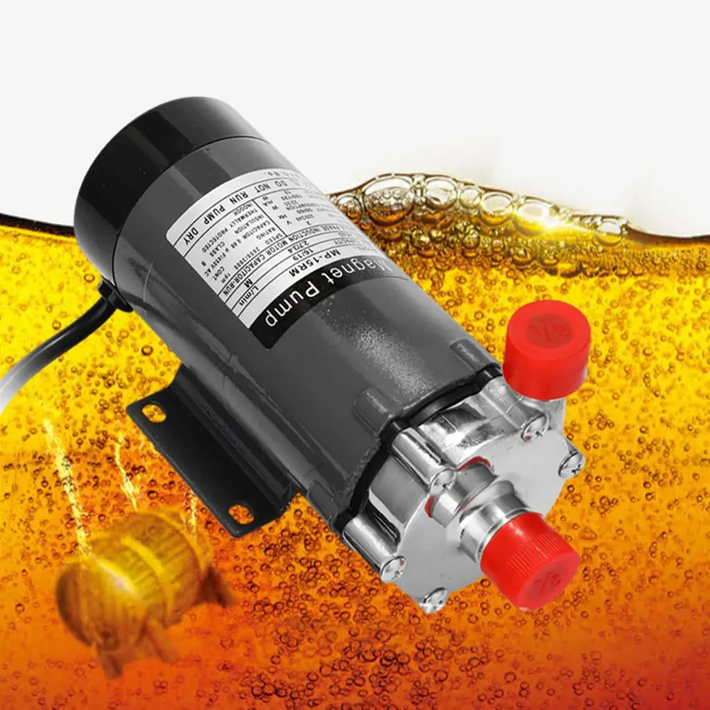 

Magnetic Beer Pump Stainless Steel Home Beer Made 220V Plug-AU No Leak