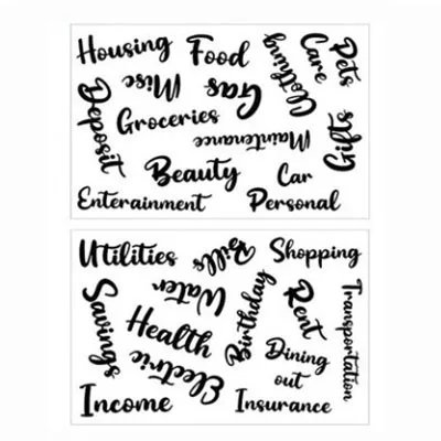 A6 Budget Binder with Cash Envelope Savings Book Budget Planner PU Leather Laptop Binder with Binder Pocket Cash Fill Folder