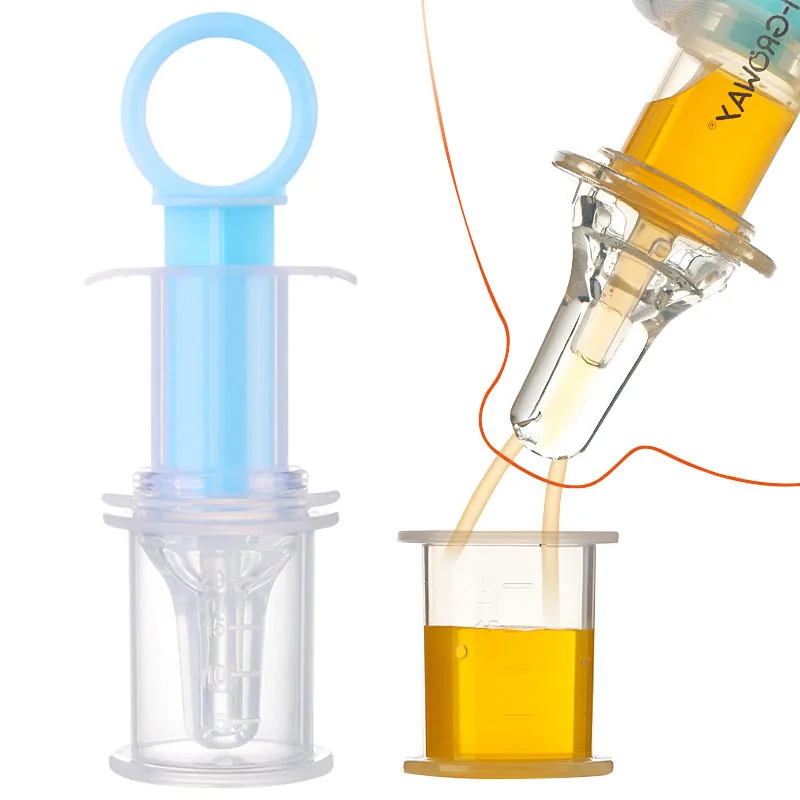 Baby Medicine Feeder Baby Dropper Medicine Feeder Children Needle Feeder Squeeze Medicine Dropper Dispenser Pacifier Baby Feeder