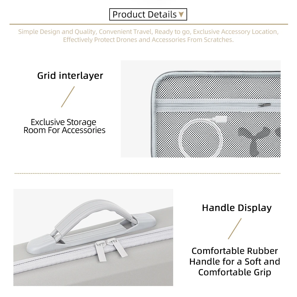 DJI 아바타 360 RC 2 휴대용 보관 가방 하드 케이스 여행용 핸드백 숄더백 DJI 아바타 360 드론 액세서리용