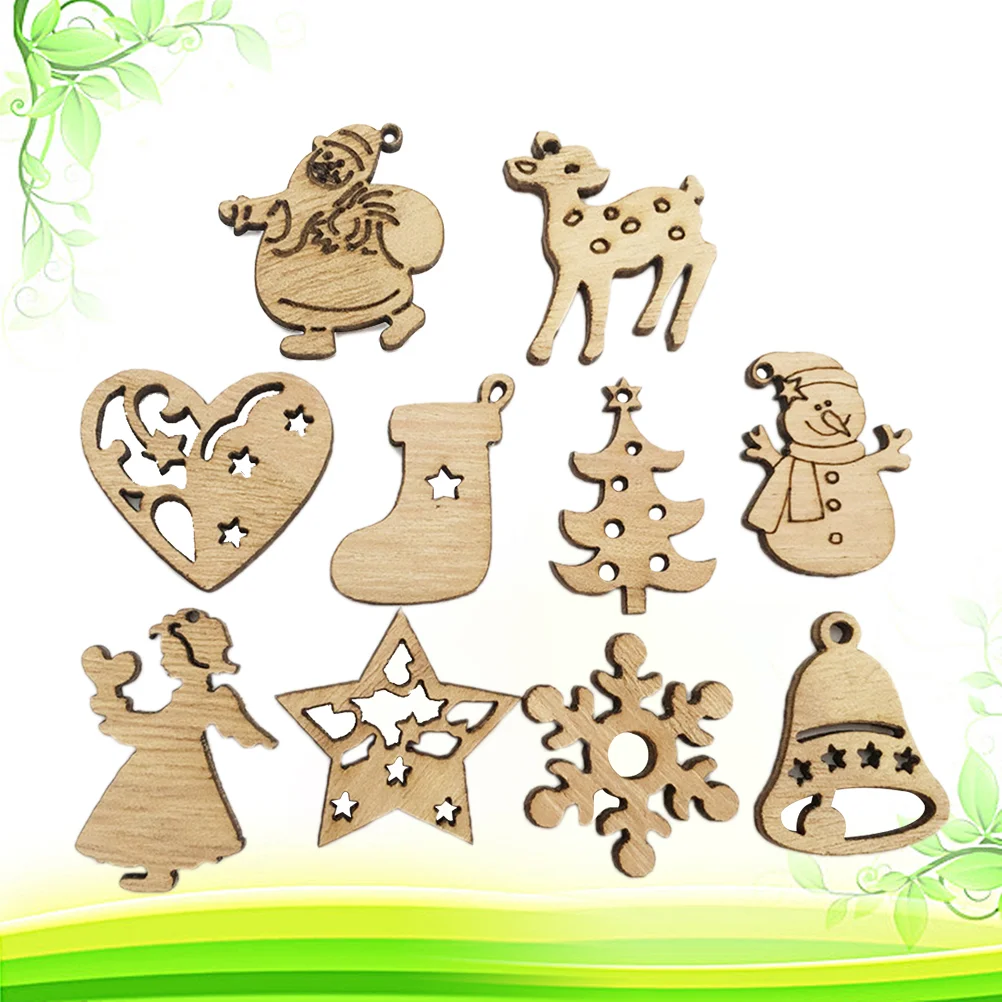 

Christmas Cartoon Wooden, 200, 3x3x0 2cm, Christmas Wooden Pieces Hanging Decor, Bulk Ornaments, Wooden Christmas Ornaments,