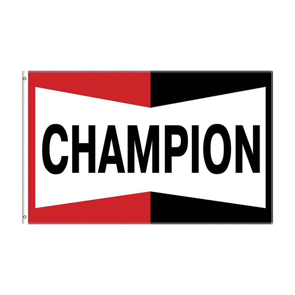 

3x5 Ft CHAMPIONS Flag Polyester Printed Car Racing Banner For Decor