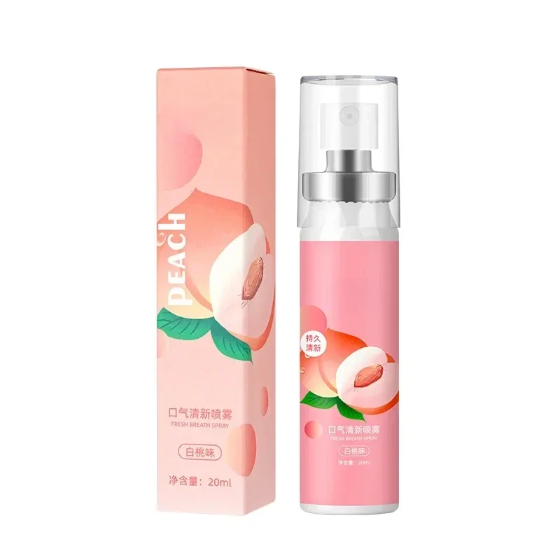 Spray buccal pour éliminer la mauvaise haleine, longue durée, rafraîchissant, portable, produits de soins buccaux, étiquettes