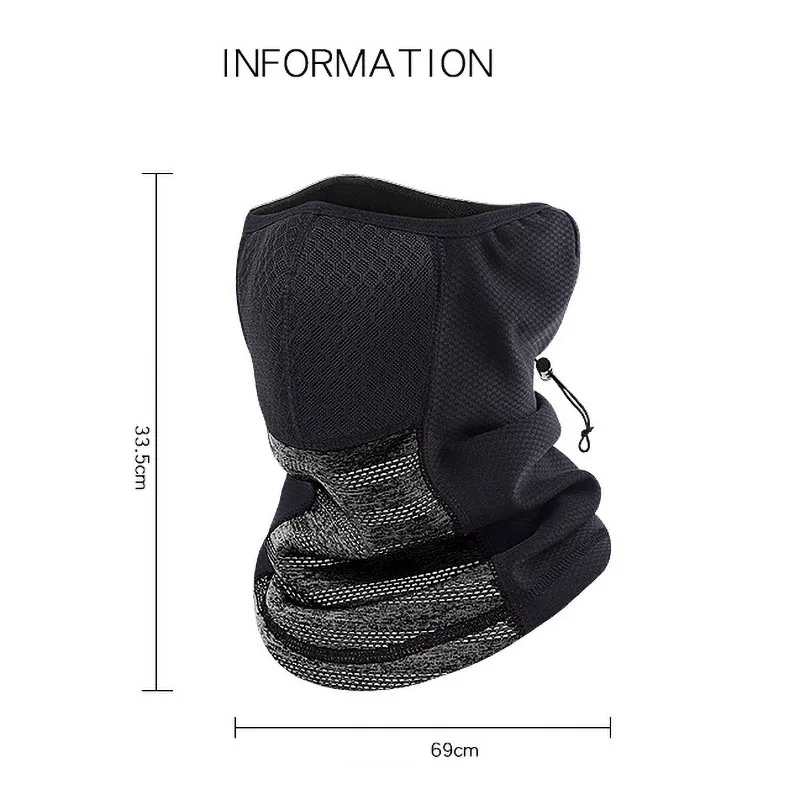 Man/Woman Ski Mask Winter Snow Warm Plush Neck/Face Mask Snowmobile Skis Sled Snowboard Outdoor Cold-proof Sports Safety Scarf