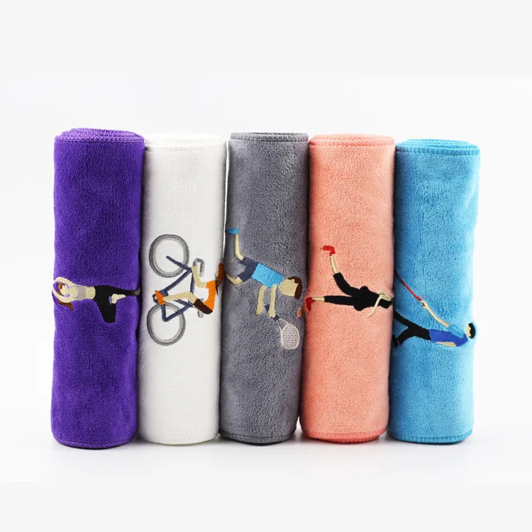 Microfiber Sports Towel 30x100cm Gym Yoga Exercise Swimming Fitness Fast Drying Beach Running