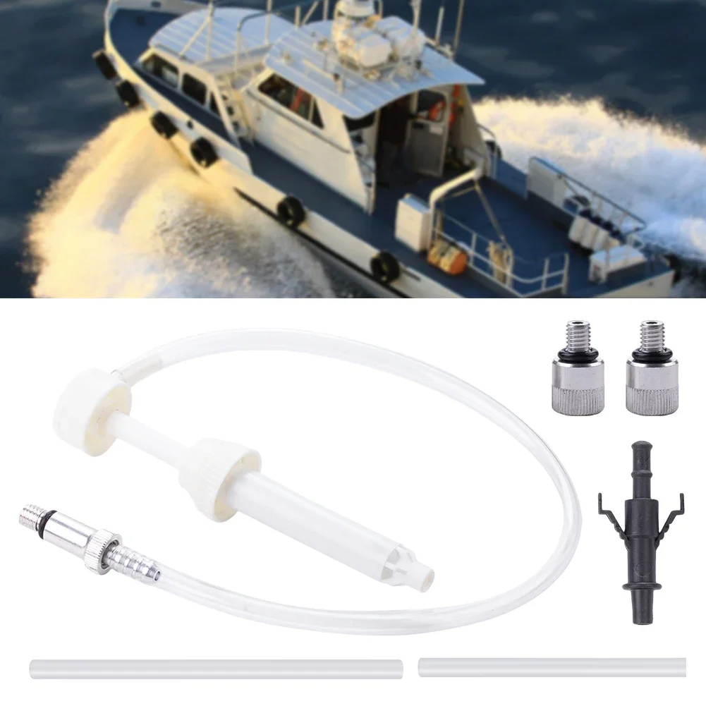 Mariner Outboard Motors Gear oil transfer pump Gear Oil Transfer Pump with Adapters Gear Lube Pump Lower Unit Oil for Standard Quart Bottles