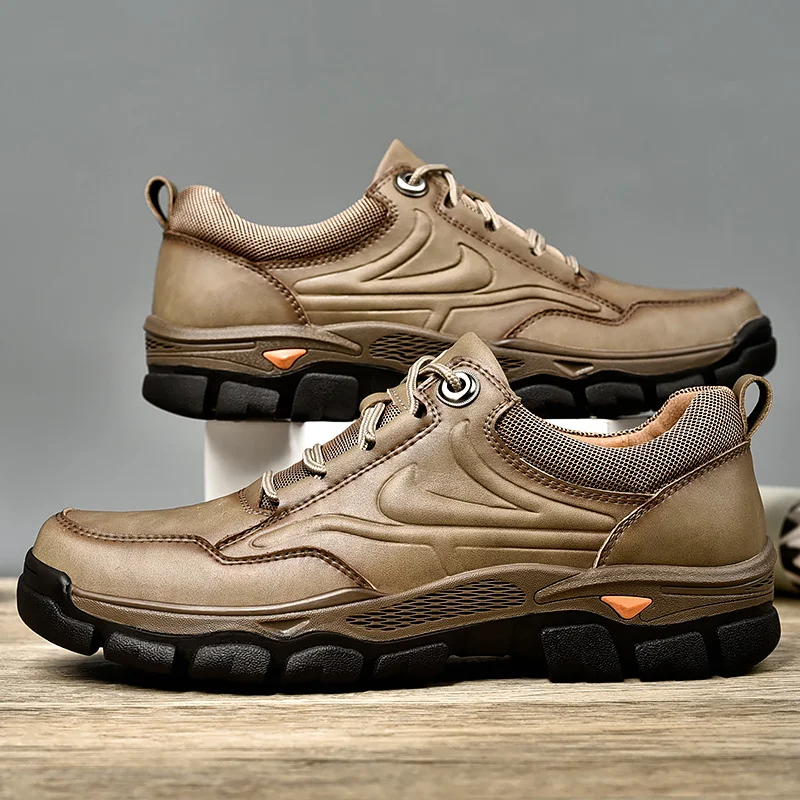 Freizeitschuhe für Herren, Herren-Turnschuhe, Laufschuhe, Wanderschuhe, leicht, Sport, Outdoor, Slip, bequem
_voghion.com