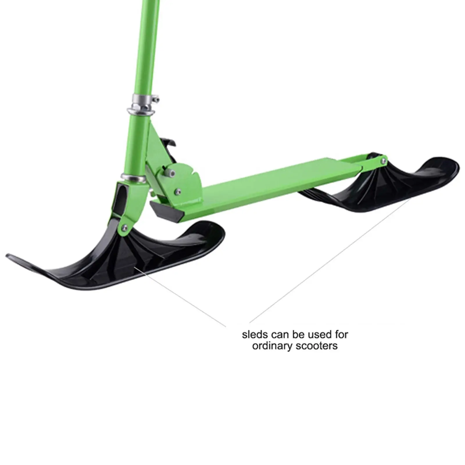 Snow Sled Ski Scooter Kit for Age 4 and Up Kids, Scooter Sled , for Kids, Board