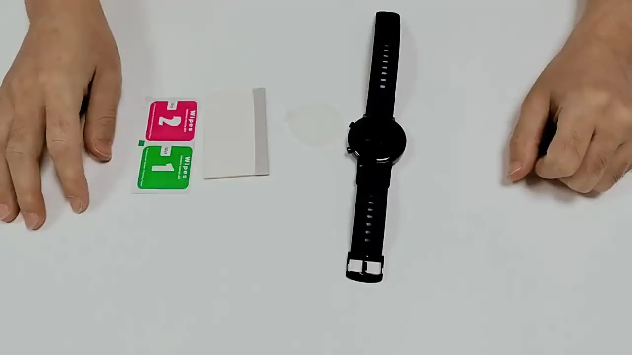 Гидрогелевая пленка для часов FFDESIGN Amazfit GTS 4 Mini 3