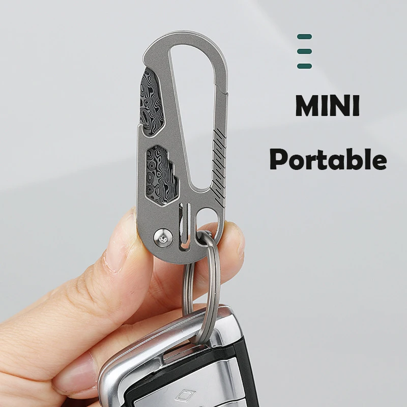 Mini Folding Opener Keychain With Key Ring Multifunctional Self Defense  Tool For Fruits And Knives From Cosy35, $1.08