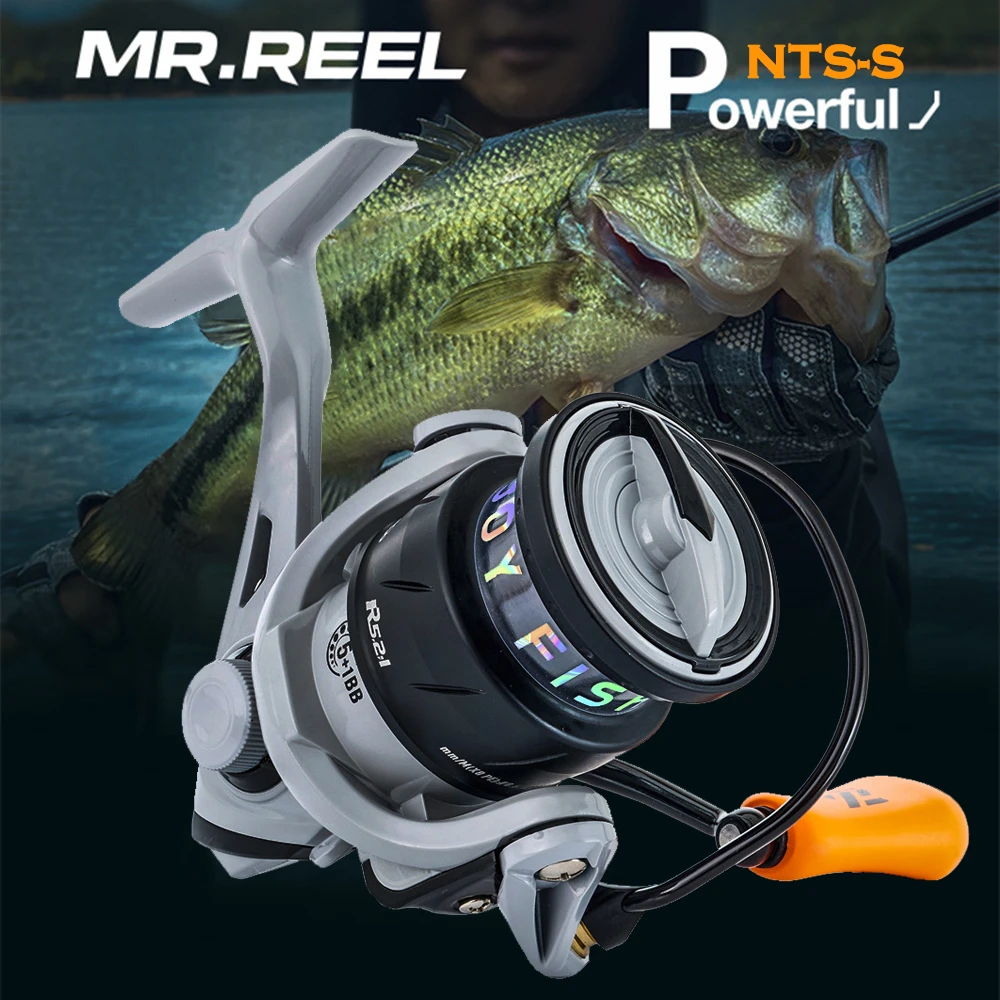 MR.REEL Marca, Mulinello da pesca Spinning, Bobina di linea in lega poco profonda, Braccio in metallo CNC, Boom, Regolazione del trascinamento aggraffato, Vestito per mulinello da lancio - immagine 4