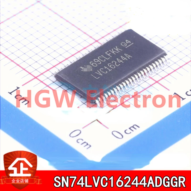 

10 шт., новые и оригинальные SN74LVC16244ADGGR, трафаретная печать: LVC16244A TSSOP48, буферный чип, SN74LVC16244ADGGR TSSOP-48