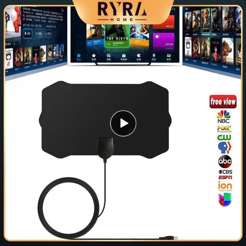 

Мини HDTV ТВ антенна цифровая комнатная HDTV 1080p ATSC Внутренняя антенна комнатная универсальная ТВ антенна ТВ приемники Домашнее аудио