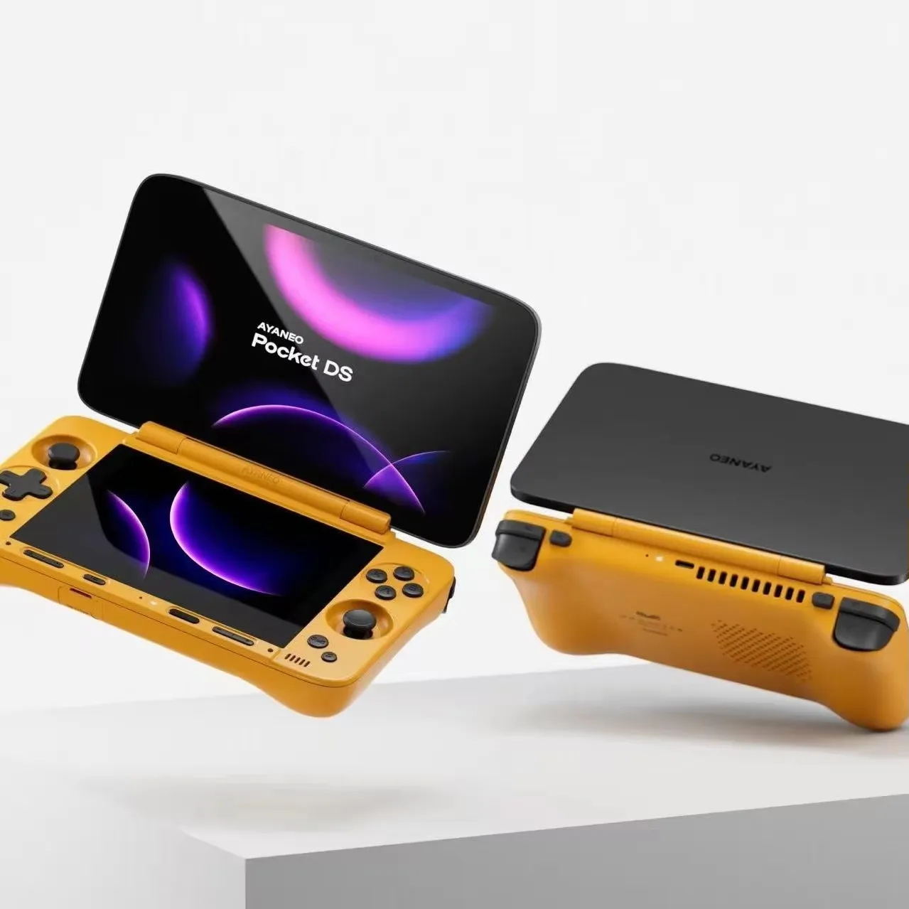 아야네오 포켓 DS 휴대용 게임 콘솔 1080P OLED 듀얼 디스플레이 8000mAh 레트로 게임기 안드로이드 에뮬레이터 휴대용 시스템 선물
