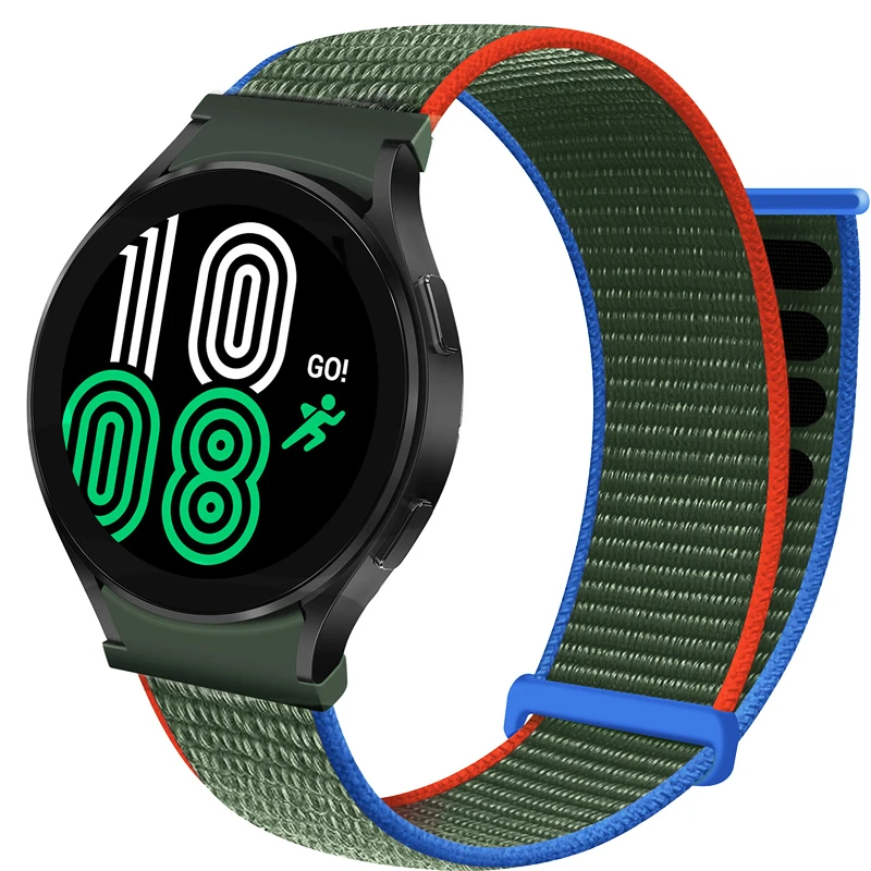 Seamless Nylon Loop Sport Band, 20mm Bracelet Strap