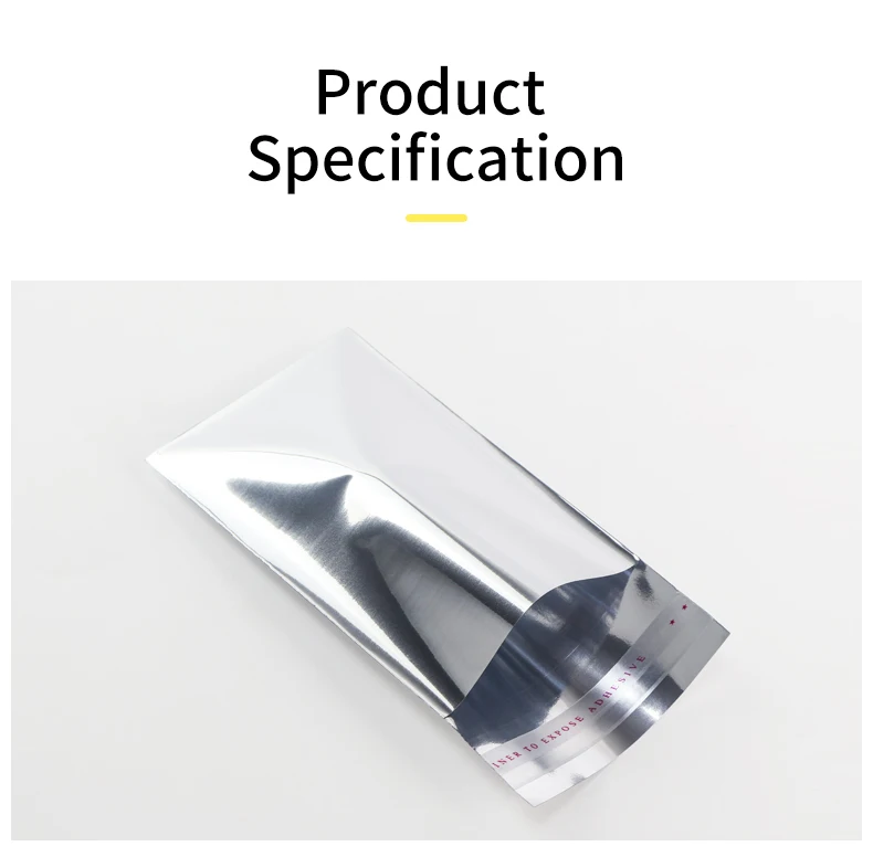 200 Stück Verpackung Kunststoff Aluminiumfolie selbstklebende Beutel Geburtstag Grußkarten Urlaub Geschenkverpackung Beutel selbstdichtende Beutel – Detail 6