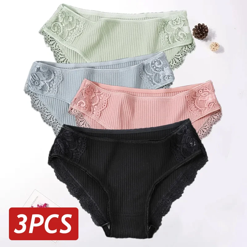 Women Panties 3PCS/Set M-XXL