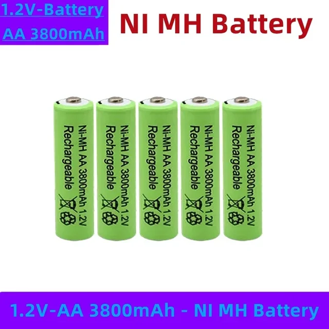 AA Nickel Hydrogen Rechargeable Battery High Capacity and Durable