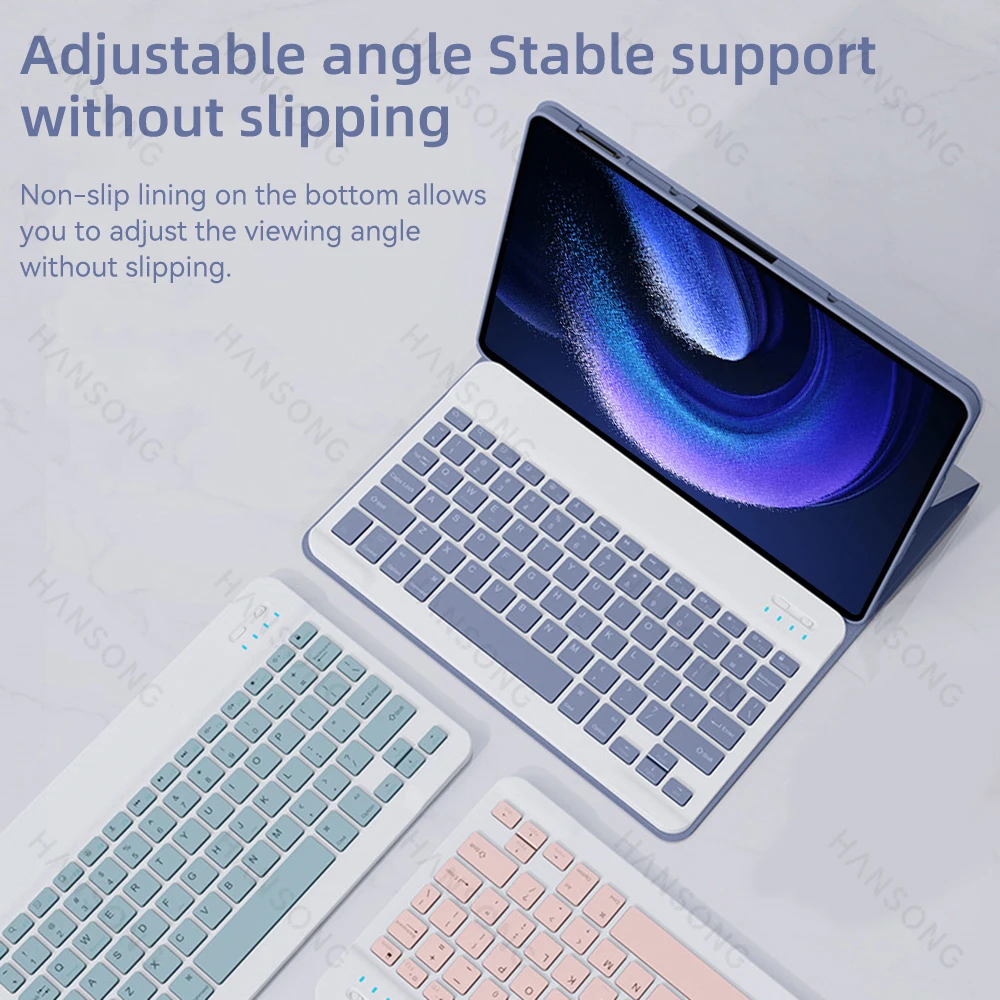 Capa Teclado para Xiaomi mi Pad Pro 11 Tablet Cover com Bluetooth Acessórios 2023 - Imagem 6