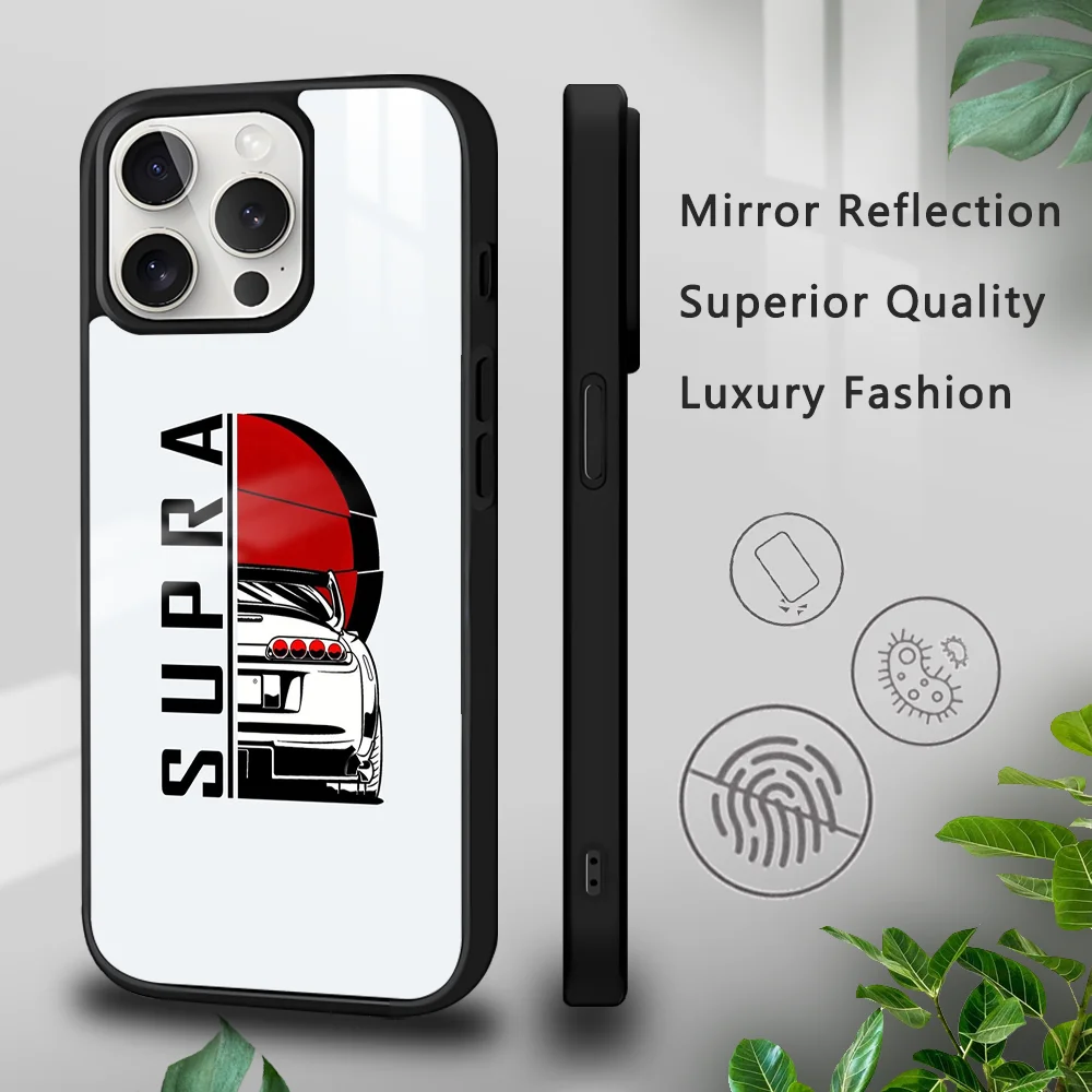 Japanese s-Supra Inspired Car Phone Case - Stylish Hard Cover