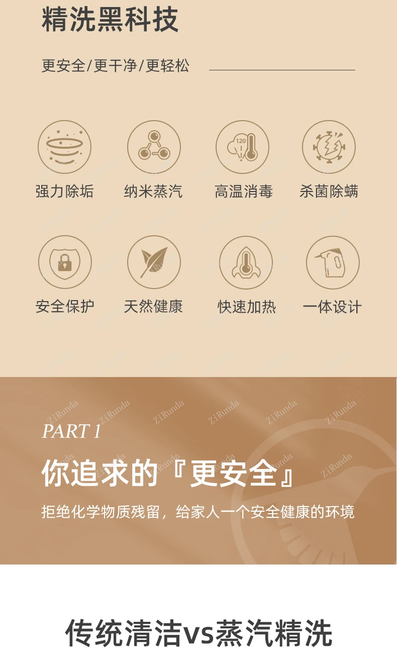 Description Picture 3 of itemL High Temperature and High Pressure Steam Cleaning Machine Kitchen Cleaning Range Hood Disinfection Steam Engine steam mop