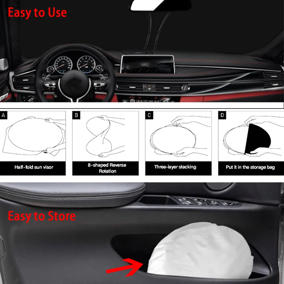 Parasole Per Chevy Express 2500 3500 Voron Glass In-Channel Extra