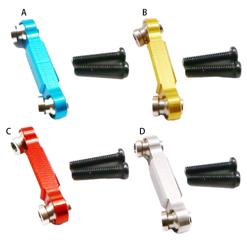 

RCGOFOLLOW Aluminum Alloy Durable Steering Link Rod Stronger Steering Linkage Tie Rod For 1 18 Wltoys Golden