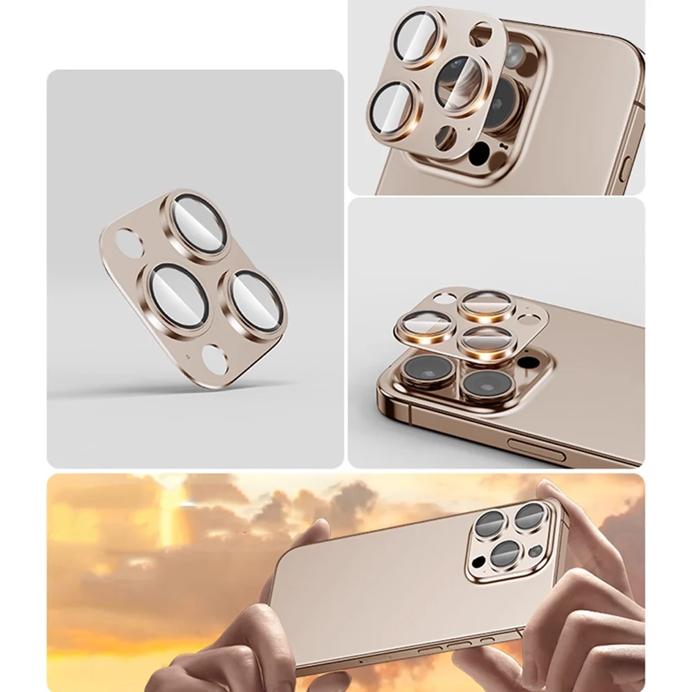 Ultra High-Definition Metal Camera Lens Glass Protector