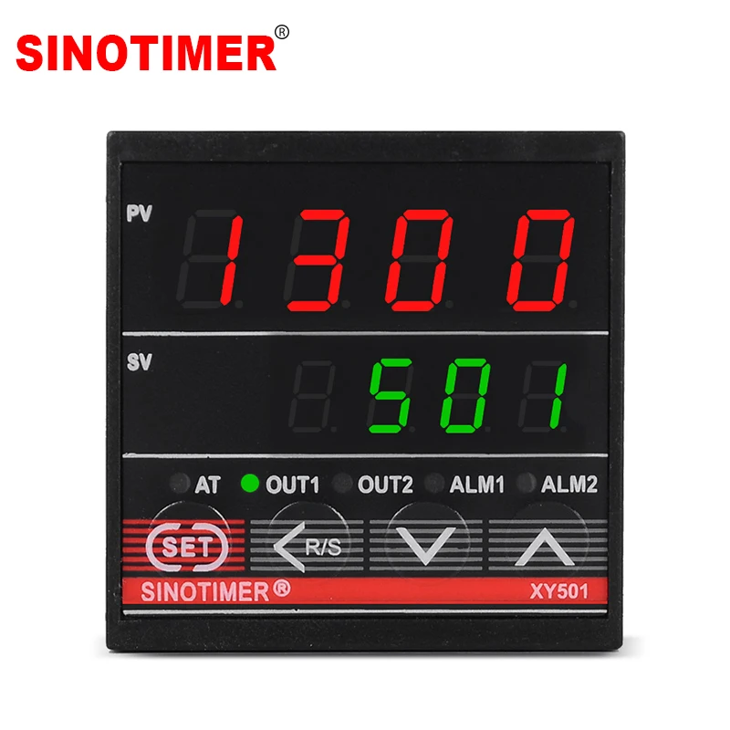 

Large Digital PID Temperature Controller Heating Cooling Relay Thermocouple K J Input Universal Output Relay / SSR Thermostat