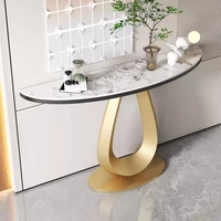 Table De Console créative De luxe moderne Design Table minimaliste rangement Unique Console De Entrada De Casa meubles De salon 4