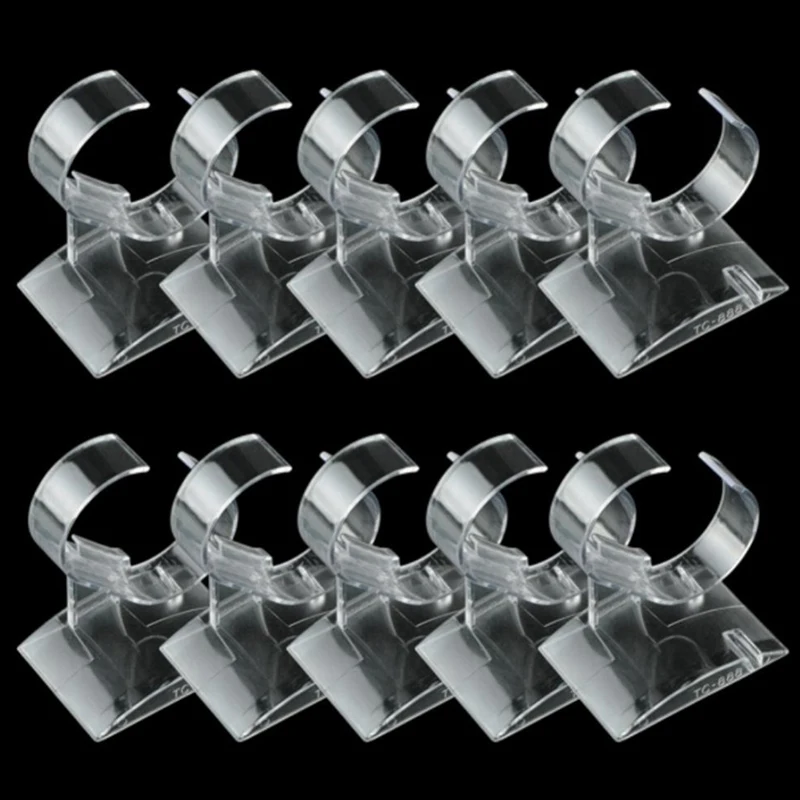 1Pcs Transparent C-shaped Watch Stents ABS Luxury Watch Bracelet Jewelry Bangle Display Stand Holder