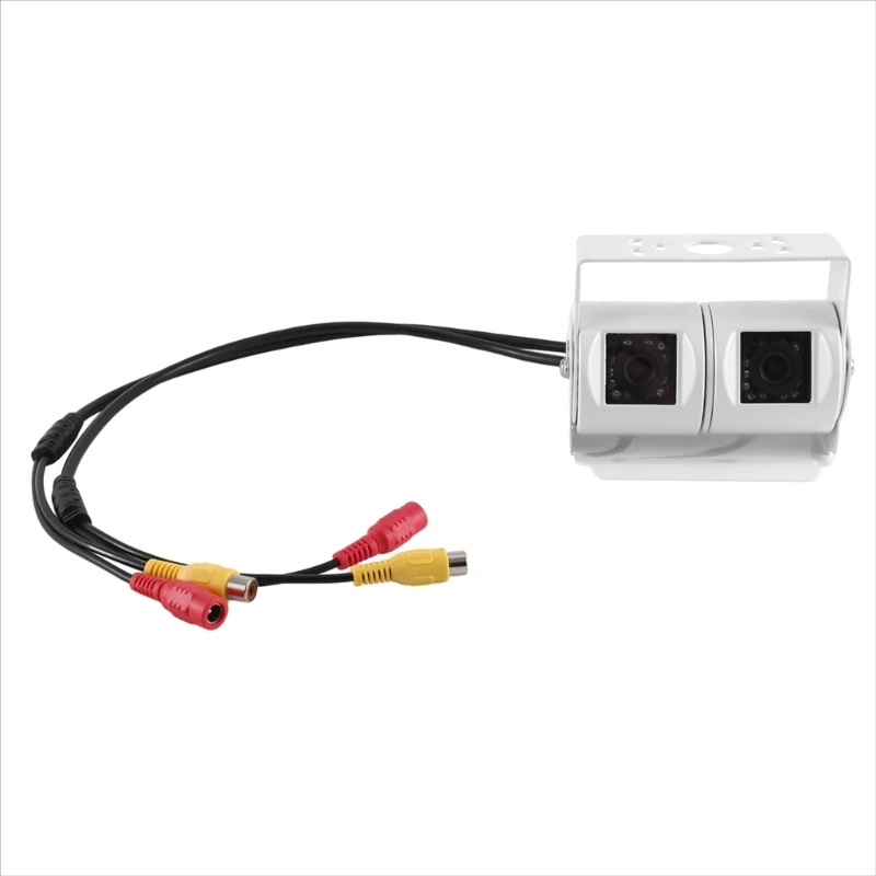 

Rear View Backup Camera for Car Truck Bus Parking Assistance Reverse Camera Reversing Monitor Twin Adjustable Lens D7WD