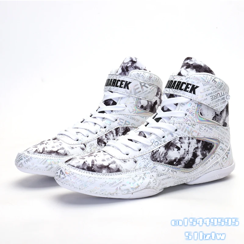New Boxing Shoes Men Professional Flighting Boots for Men Women Light Weight Wrestling Sneakers Anti Slip Wrestling Shoes