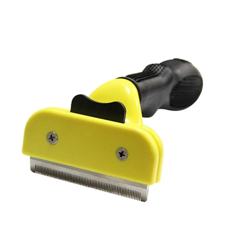 Pet Hair Brushes for pet hair brush dog grooming comb pet grooming clipper Dog Cat Small Animal Grooming Comb Tickle Fur Cleaning Brush Hair Clipper Tools Furmines 1Pc