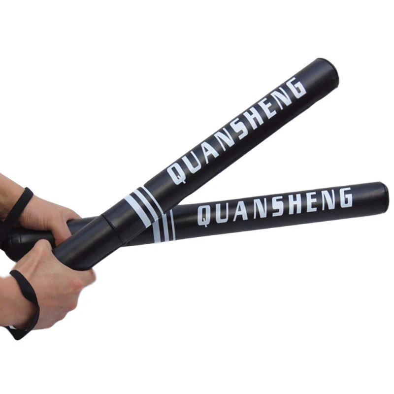 1Pc Muay Thai MMA Dodge Reaction Stick Kickboxing Taekwondo Equipment Boxing Training Stick PU Leather Fighting Speed Target martial arts training stick