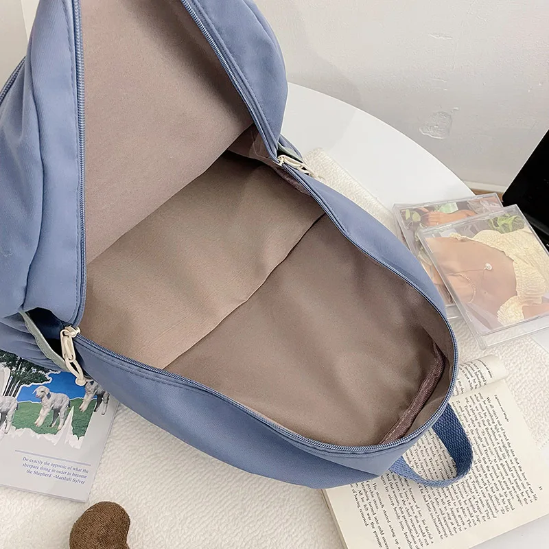 Teen School Bag for Girls Women Cute School Backpack Student School Bag  Female Laptop Bookbag Cartoon Nylon Kids Backpacks Girls - AliExpress