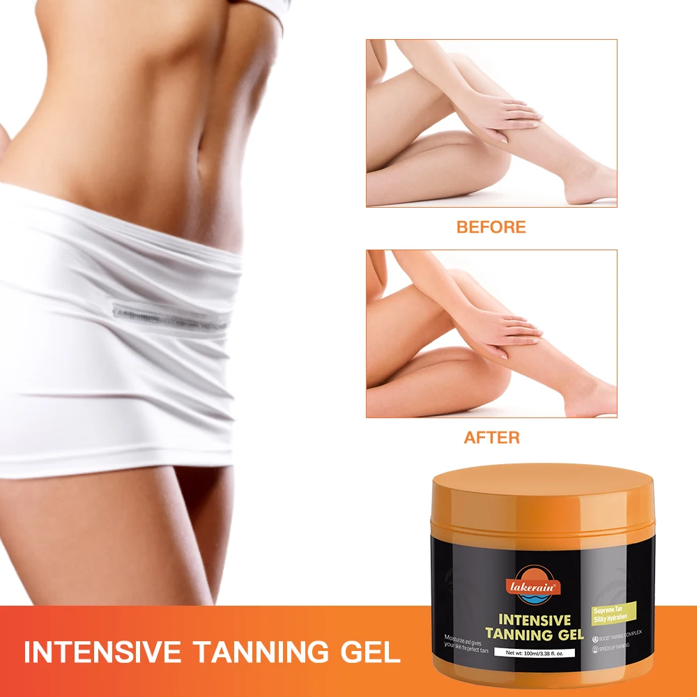NEW Intensive Tanning Gel Body Cream Bronze Skin Tanning Lotion Carroten Effective Sun Aid Take In Sunlight Moisturizing Cream