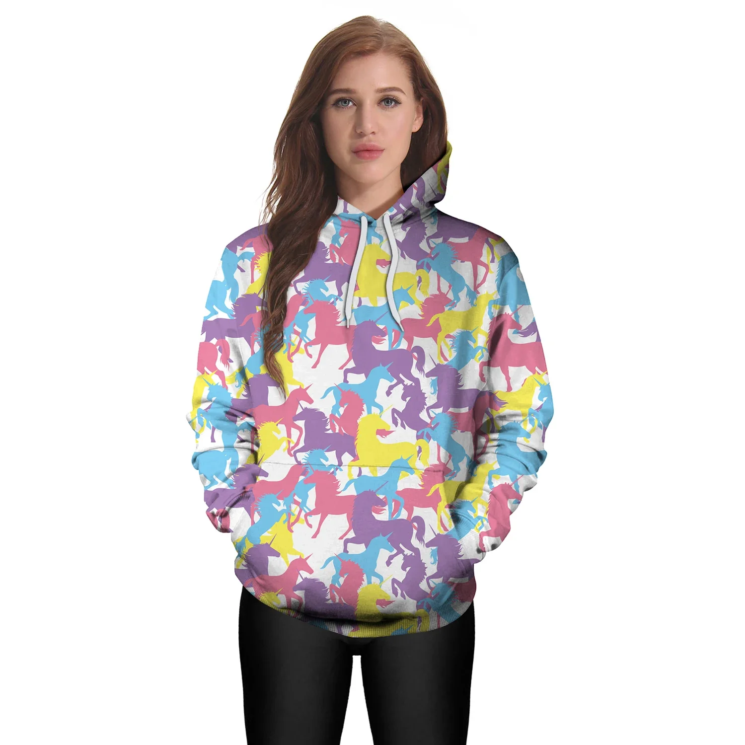 Animal 3D Print Sweatshirt Couple Hoodies Men Tracksuit Autumn Anime Cartoon Graphic Pullover Hooded Harajuku Clothes for Men