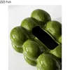 Green Bubbles Tissue Box Dining Table Napkin Holder Paper Towels Removable Tissue Boxes Cotton Candy Shaped Paper Towel Case 5