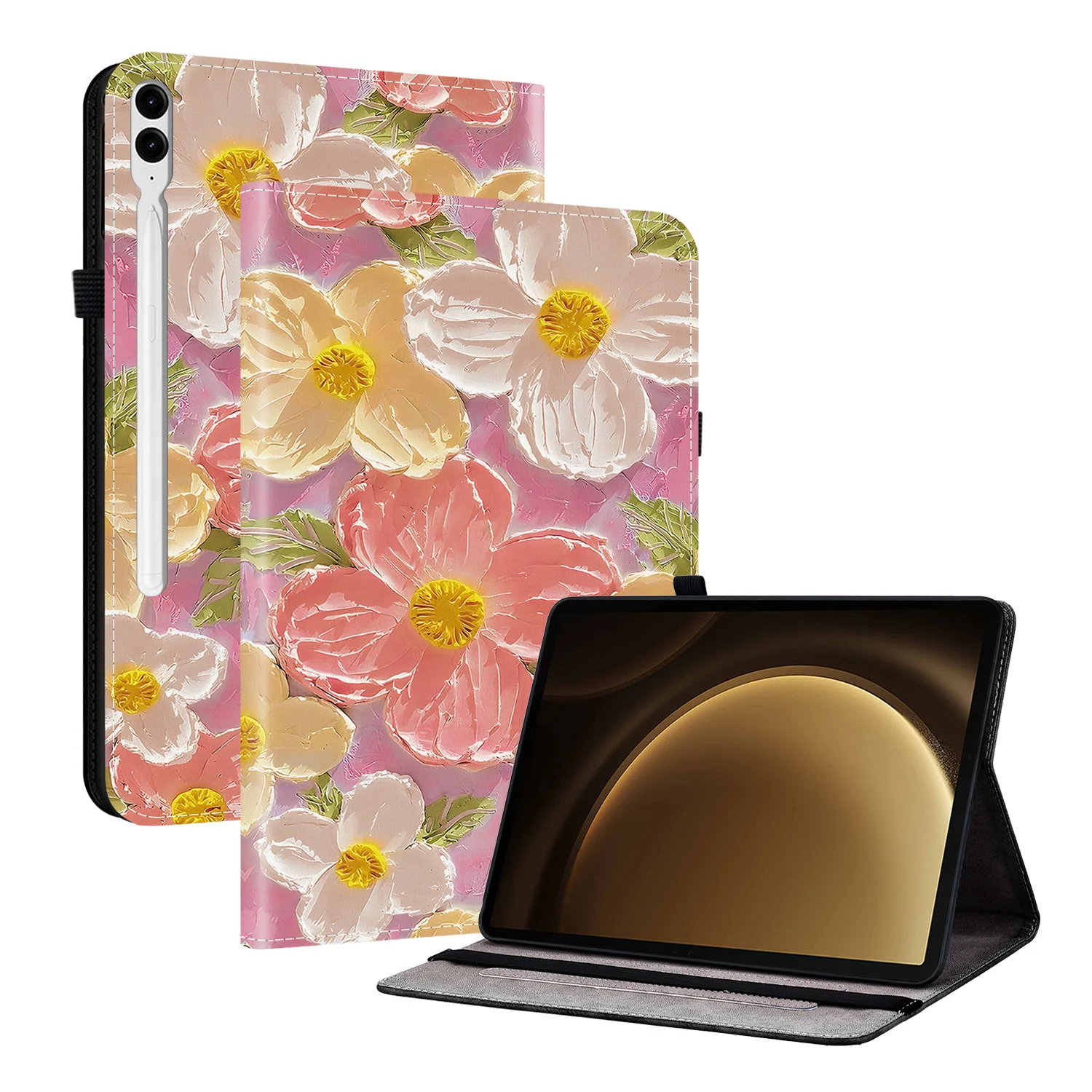 Premium Leather Tablet Cover, Enhanced Protection and Style