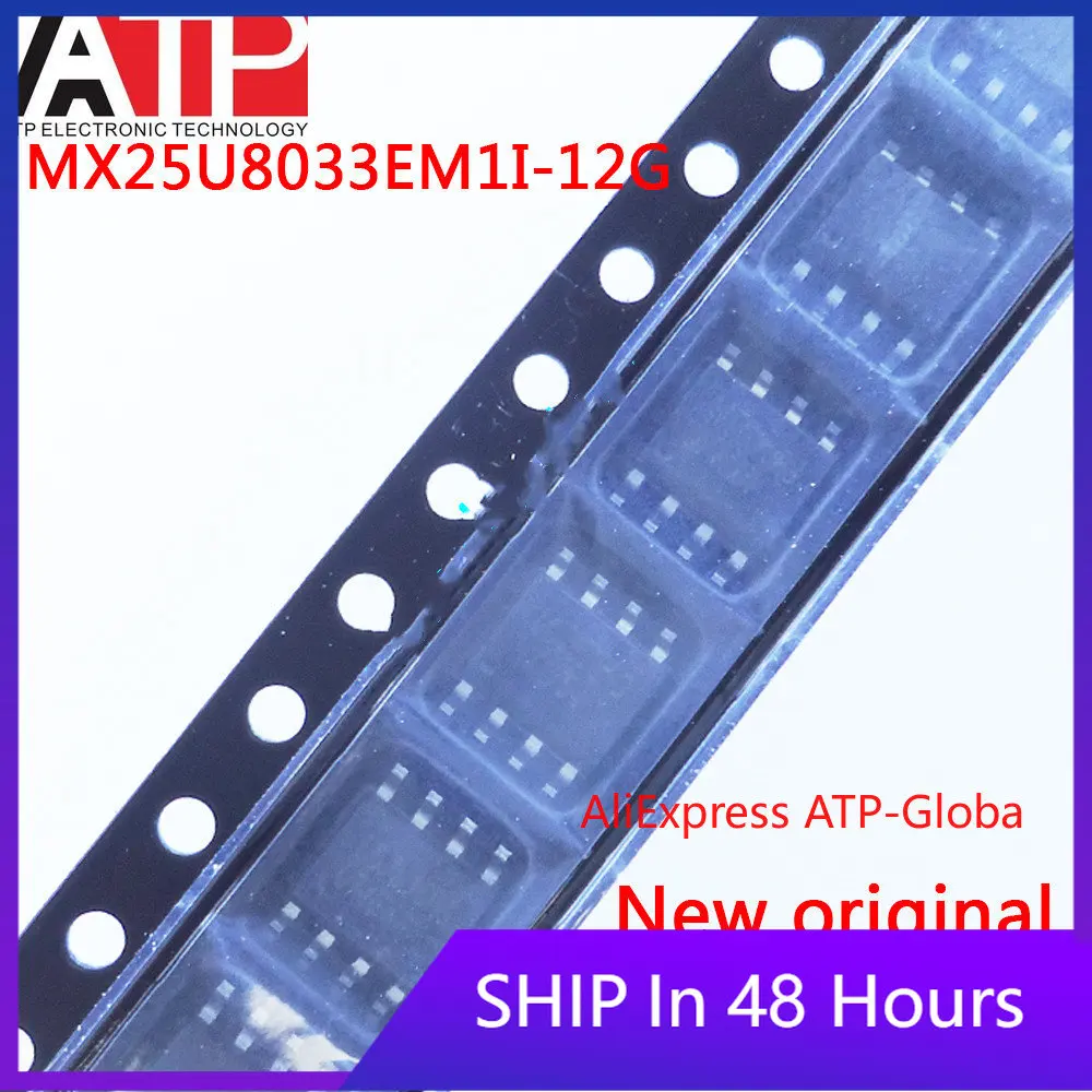 

ATP-Global Store 10pcs MX25U8033EM1I-12G MX25U8033 25U8033E M1I-12G SOP-8