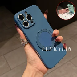 Liquid Silicone Phone Case with 360° Rotating Stand Holder - MOTO Edge 30 NEO (1)