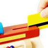 Wooden Simulation Supermarket Cash Register Parent-child Interaction Play-house Educational Toys Infant Math Teaching Aids 4