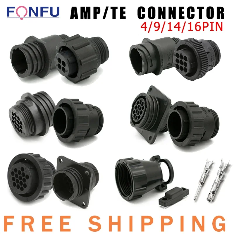 Soquete de Plugue do Sensor de Smt Auto Conector de Smt p 9p 14 Pin 16pin Amp te tipo 183079 182645 182919 182647 182649 2060431 Conjuntos 20 Conjuntos