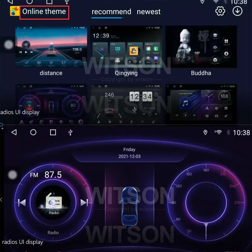 Online Theme Code WITSON UI Active Code