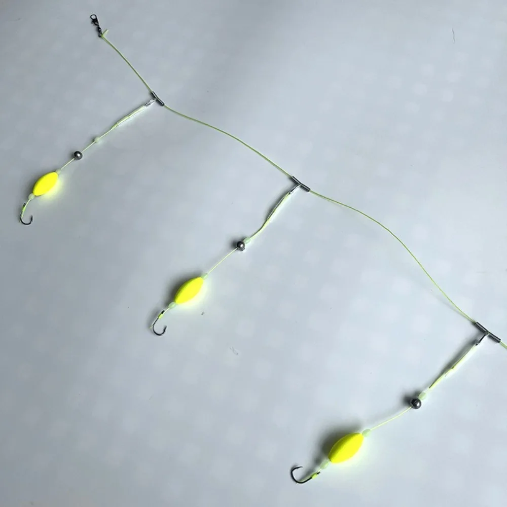 Three Hook Fishing Hair Rigs Hook Automatic Flipping Suspension Carp Fishing Hook Pesca Size 4#-14# Carp Rigs Fishing Lure