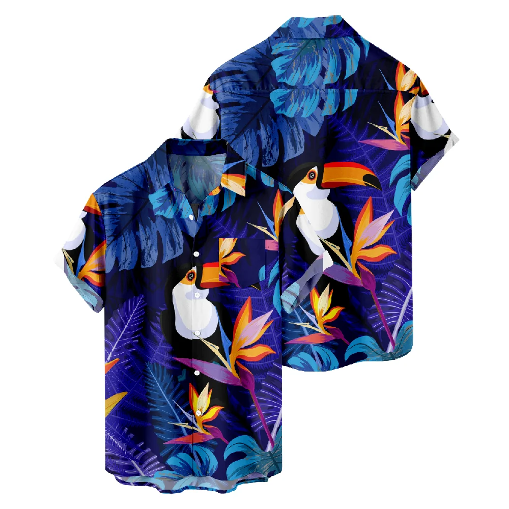 

Бейсбольная Футболка Toucan с коротким рукавом, мужская и женская одежда с цифрами, с коротким рукавом