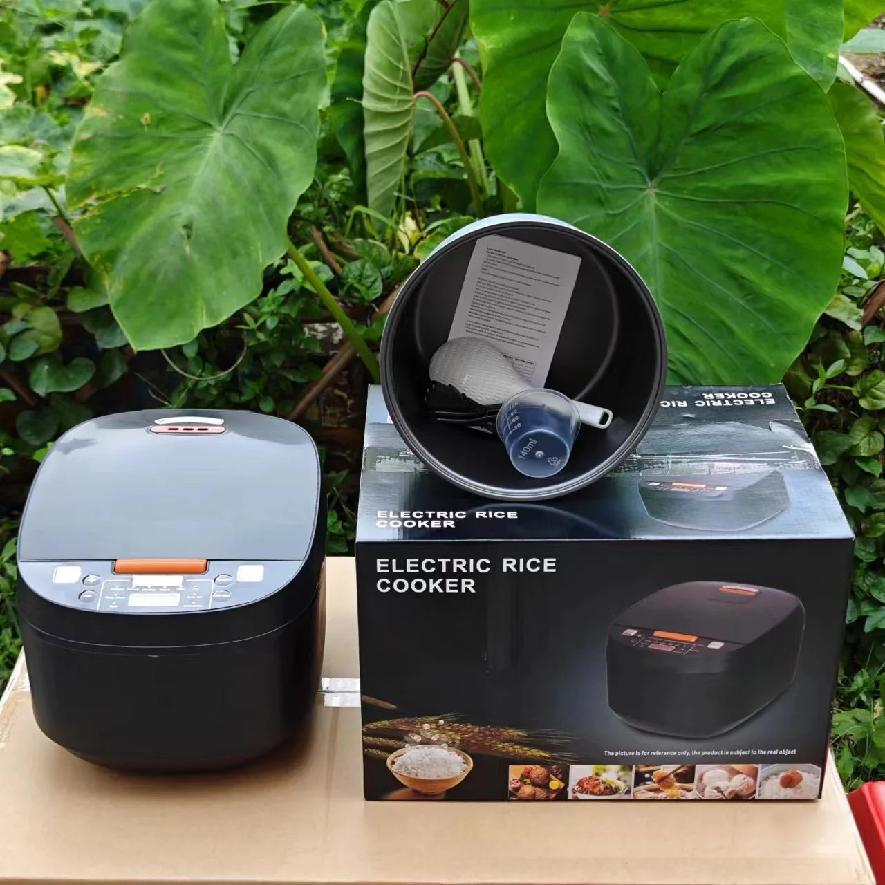 5L Rice Cooker Timing Heating Household Smart Multicooker High-fire Fast Cooking Multi-function Non-Stick Liner